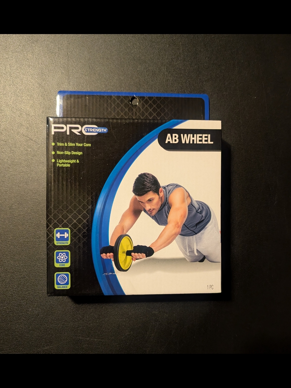 Yellow Ab Wheel – Core Trainer